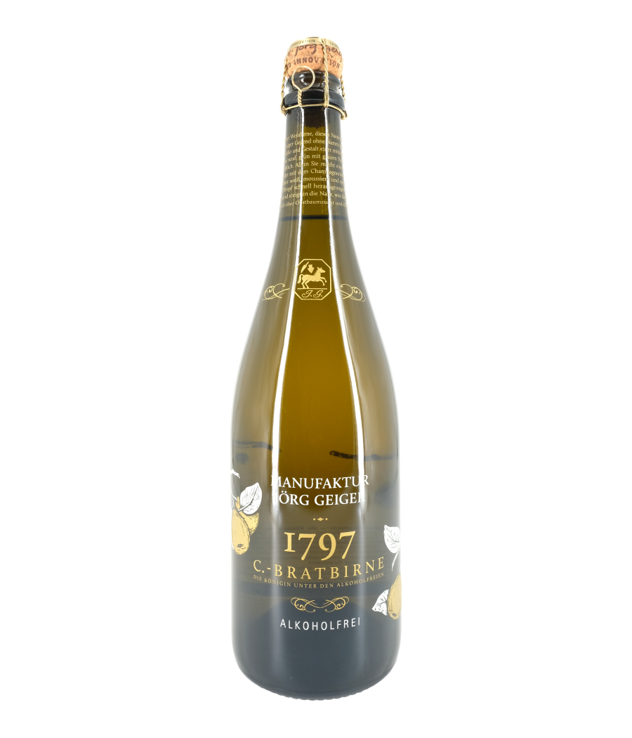Manufaktur Jörg Geiger Champagner Bratbirne -Alkoholfrei-