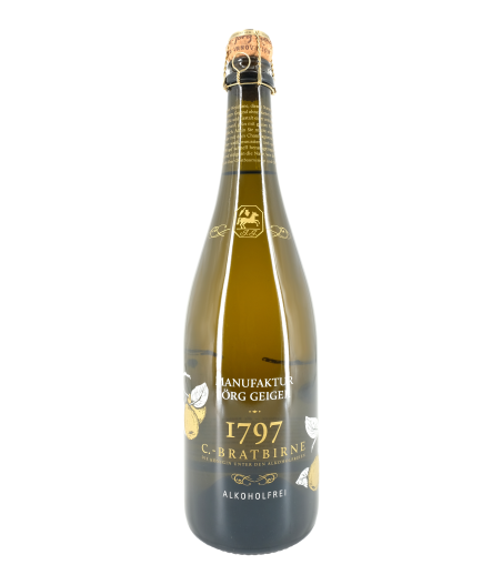 Manufaktur Jörg Geiger Champagner Bratbirne -Alkoholfrei-